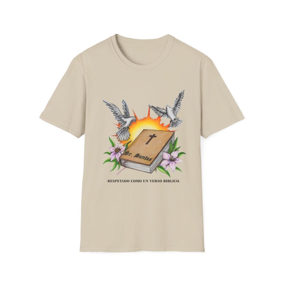 Arcangel Respira Como Un Verso Biblico Unisex Softstyle T-Shirt