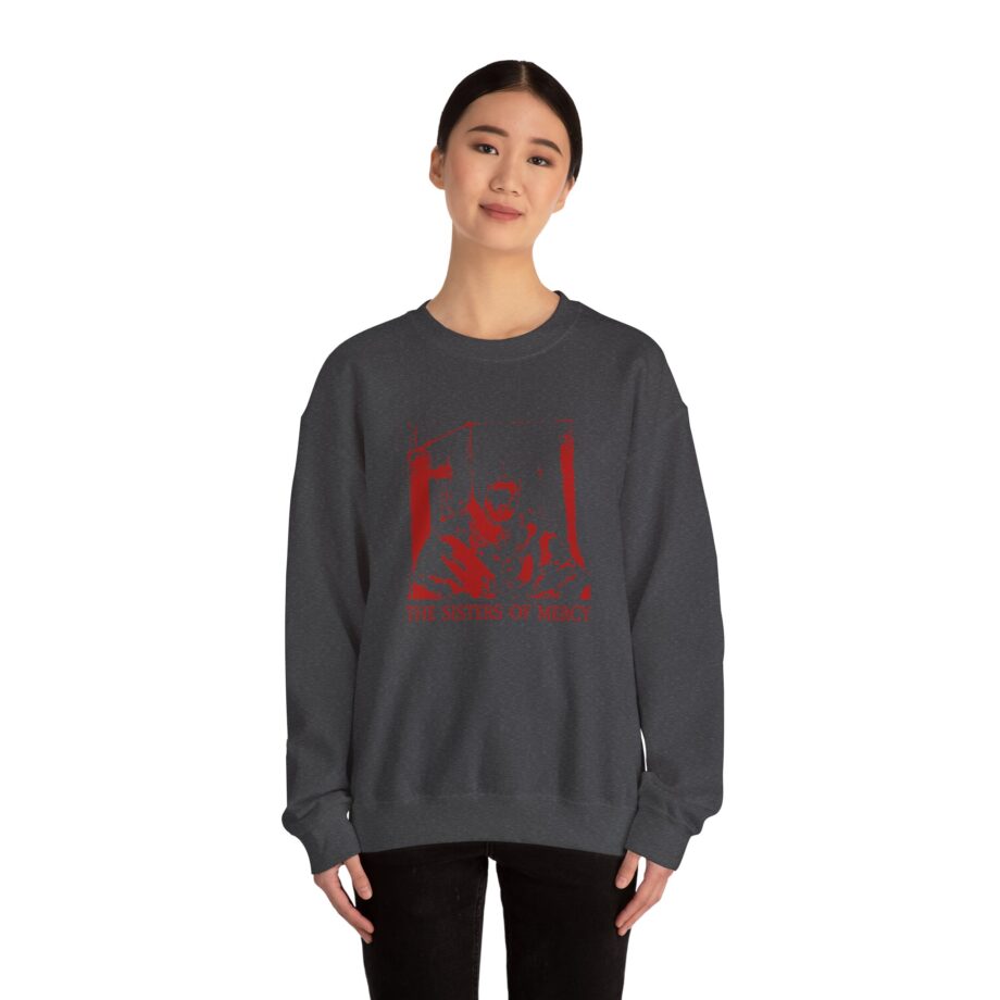 The Sisters Of Mercy Red Scream Unisex Heavy Blend™ Crewneck Sweatshirt