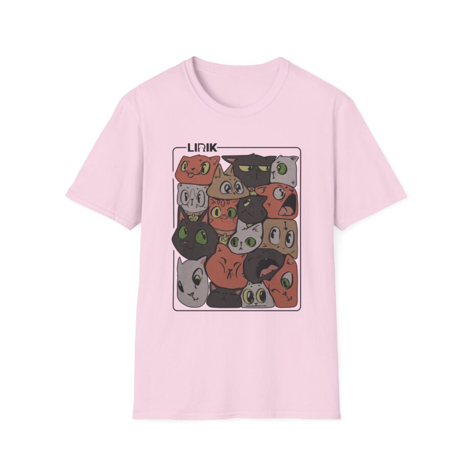 Lirik Squished Cat Jar Unisex Softstyle T-shirt