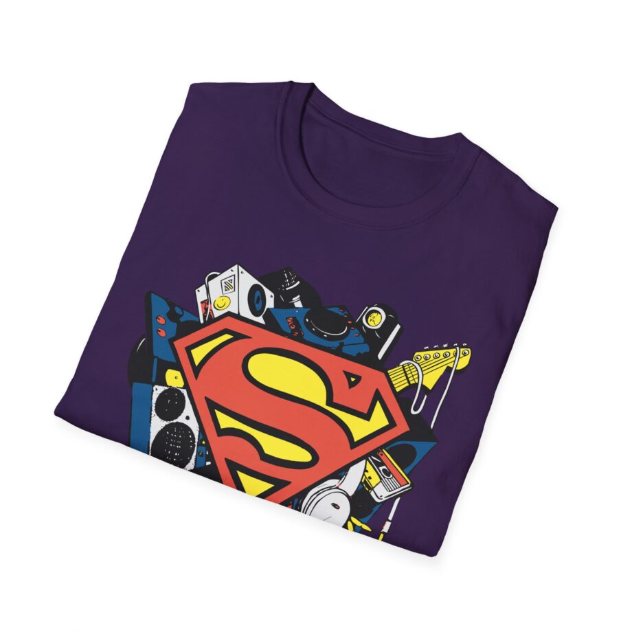 Kaskade X Superman Musician Unisex Softstyle T-shirt
