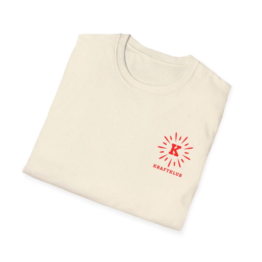 Kraftklub Glowing K Unisex Softstyle T-shirt