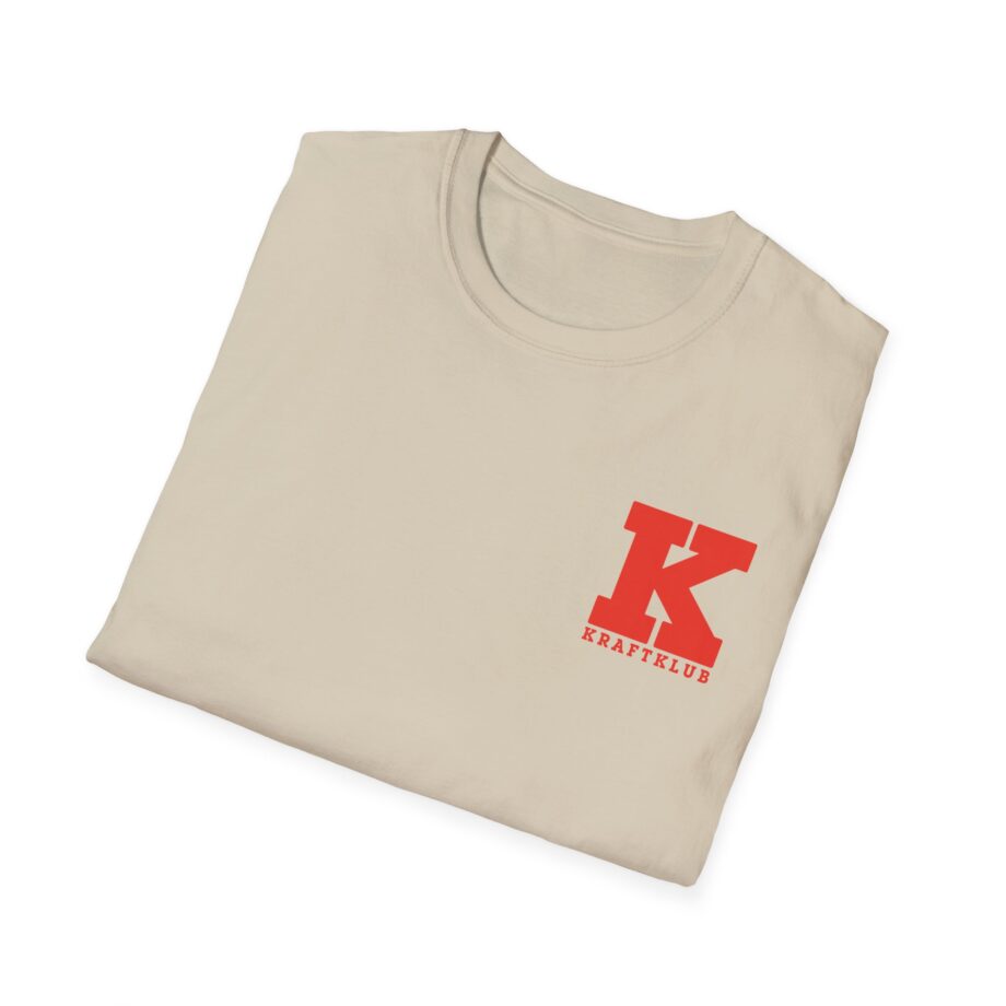 Kraftklub Cargo Patch Unisex Softstyle T-Shirt