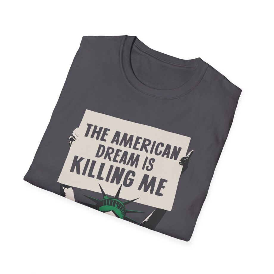 Green Day Lady Liberty Protest Unisex Softstyle T-shirt