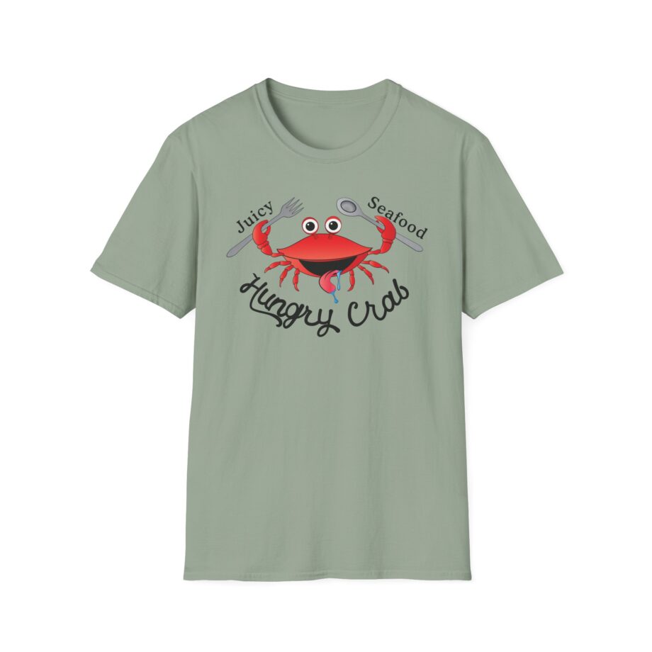Hungry Box Hungry Crab Juicy Seafood Unisex Softstyle T-shirt