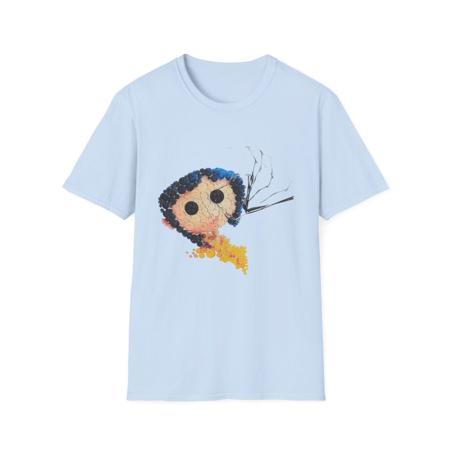 Coraline Button Art Anniversary Unisex Softstyle T-shirt