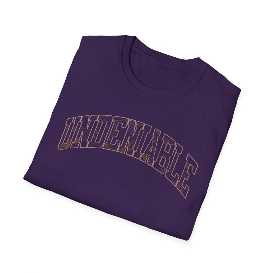 Max Holloway Undeniable Burgundy Unisex Softstyle T-shirt