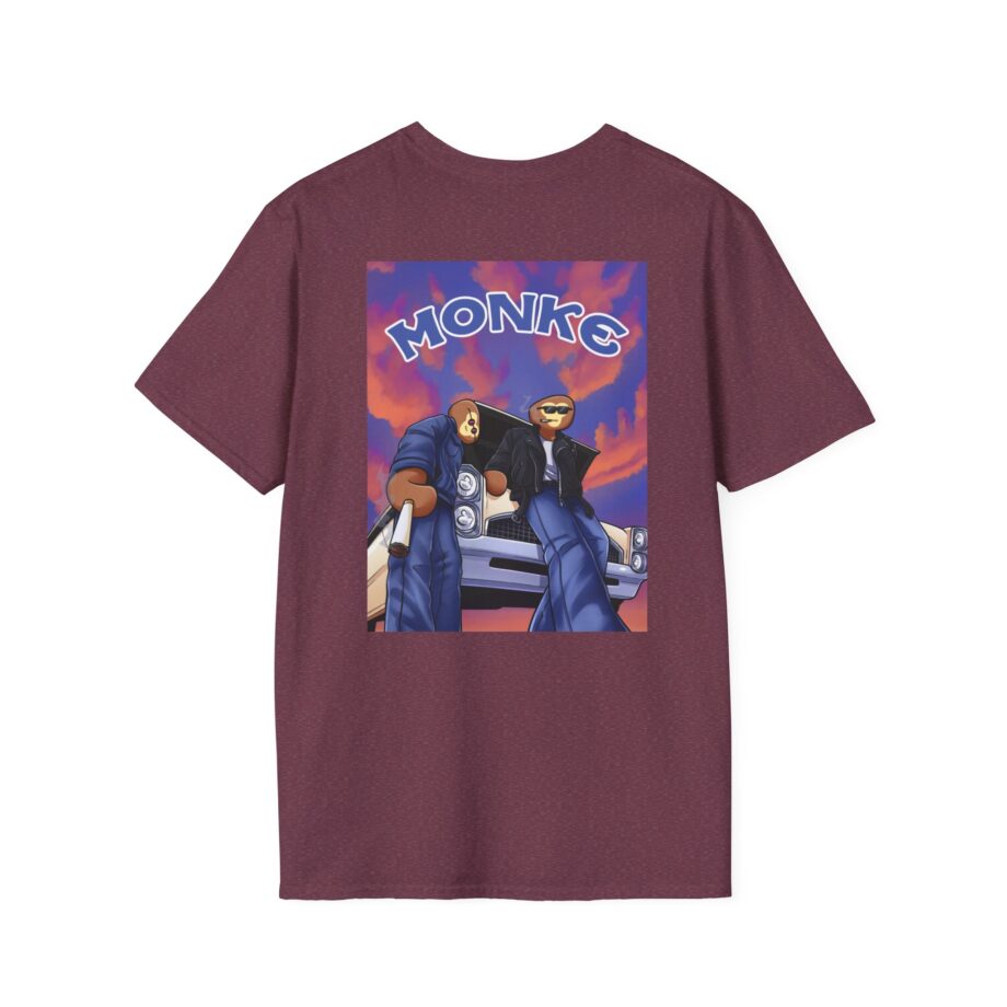 Spoonkid Dj Monke Unisex Softstyle T-Shirt