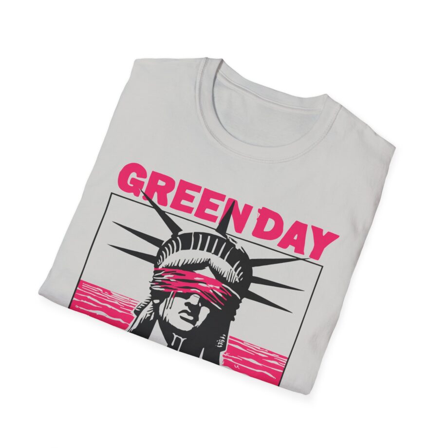 Green Day Lady Liberty Unisex Softstyle T-shirt