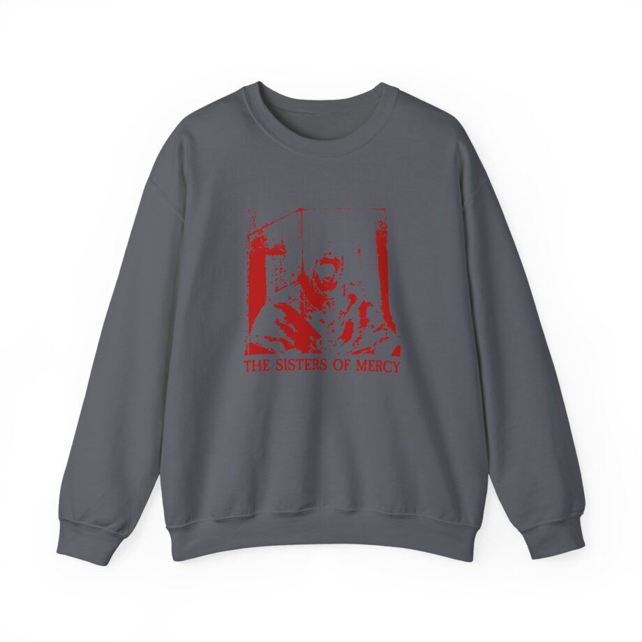The Sisters Of Mercy Red Scream Unisex Heavy Blend™ Crewneck Sweatshirt