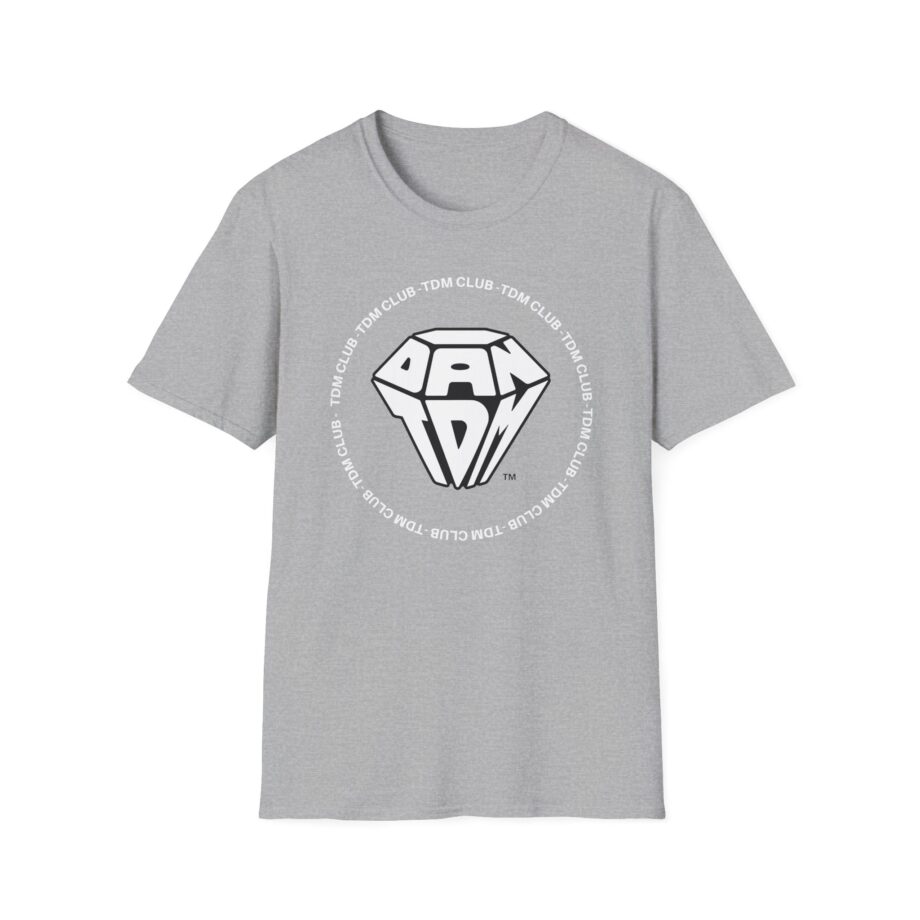 Dantdm the Diamond Minecart Unisex Softstyle T-shirt