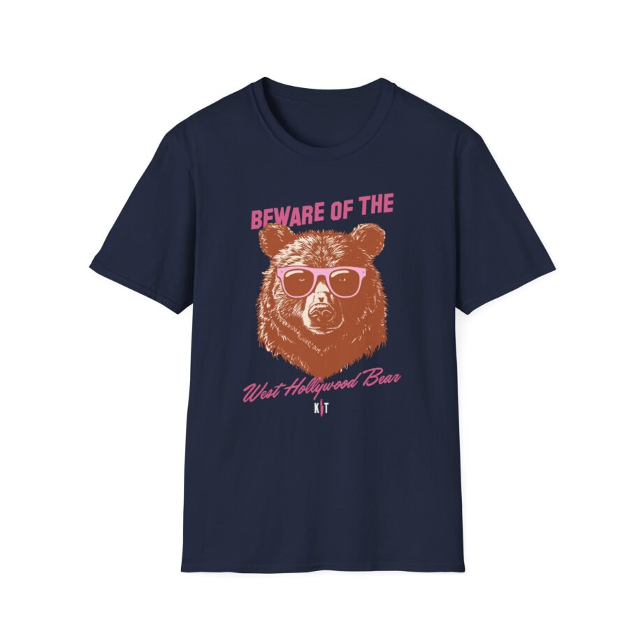 Kill Tony West Hollywood Bear Unisex Softstyle T-Shirt