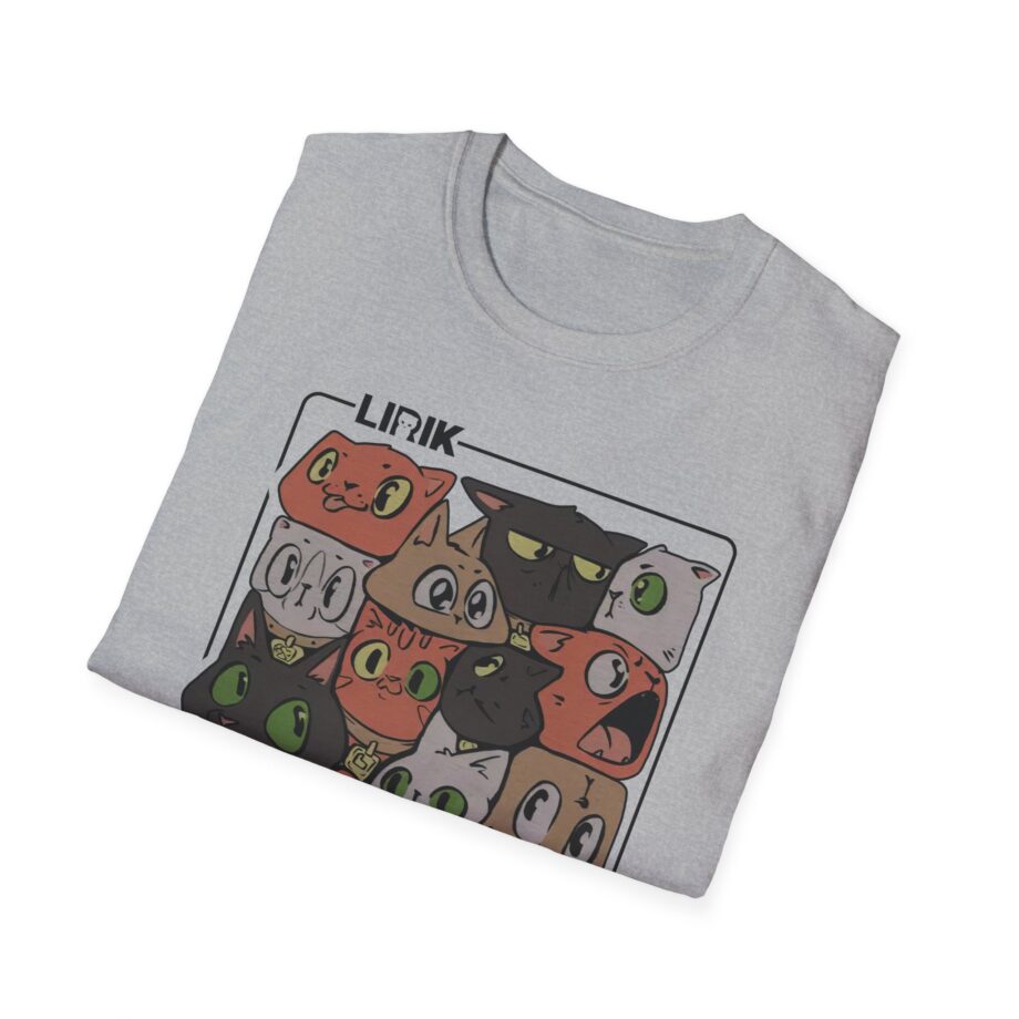 Lirik Squished Cat Jar Unisex Softstyle T-shirt