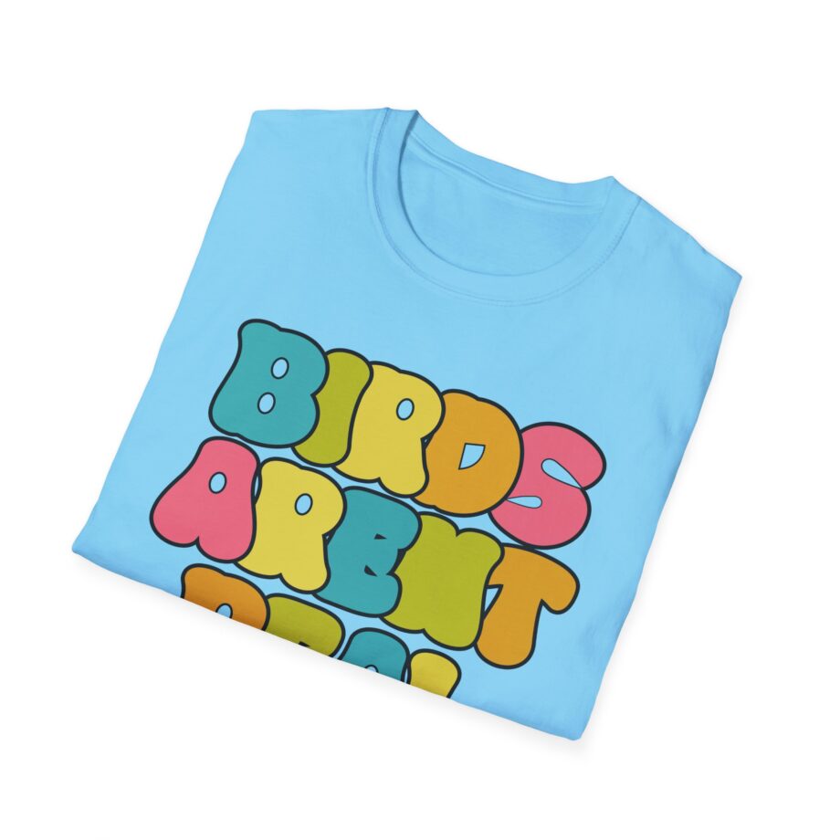 Birds Arent Real Unisex Softstyle T-shirt