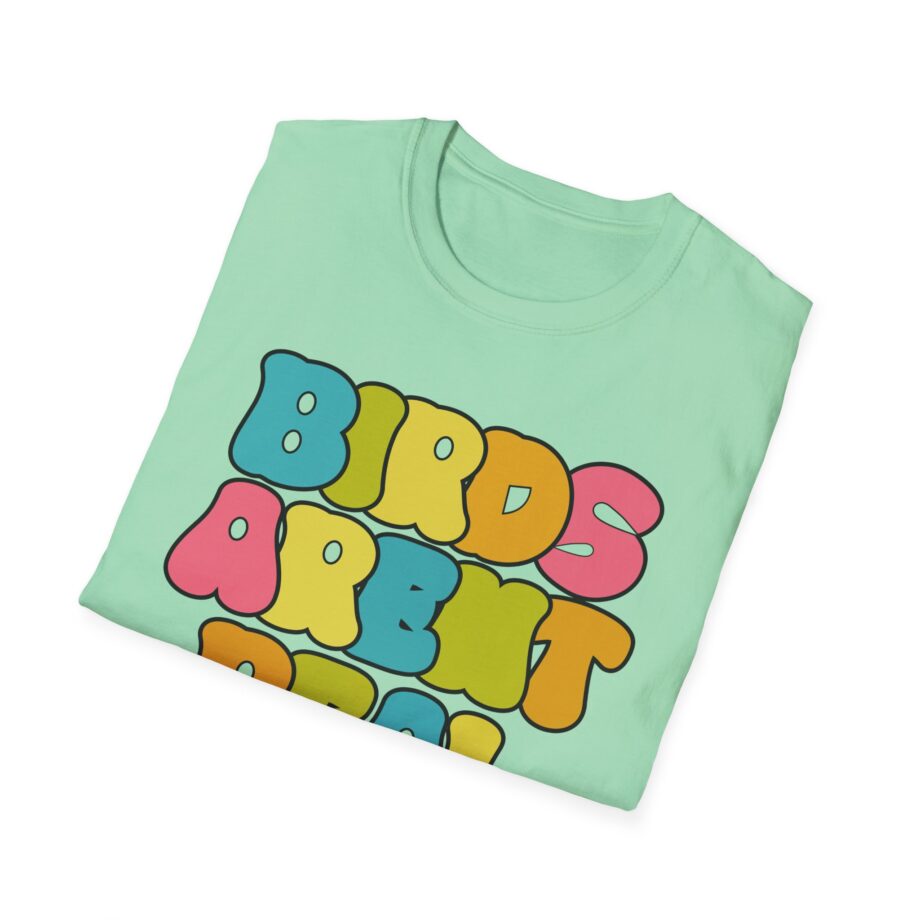 Birds Arent Real Unisex Softstyle T-shirt