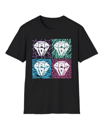 Dan Tdm Hair Metal Diamonds Unisex Softstyle T-shirt