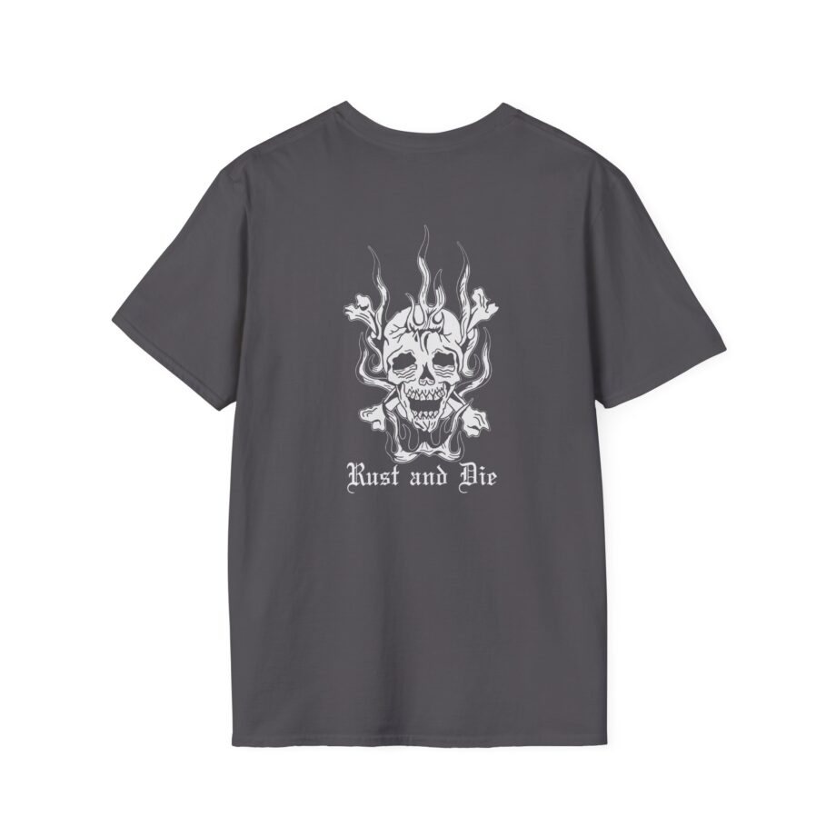 Kublai Khan Rust and Die Unisex Softstyle T-shirt
