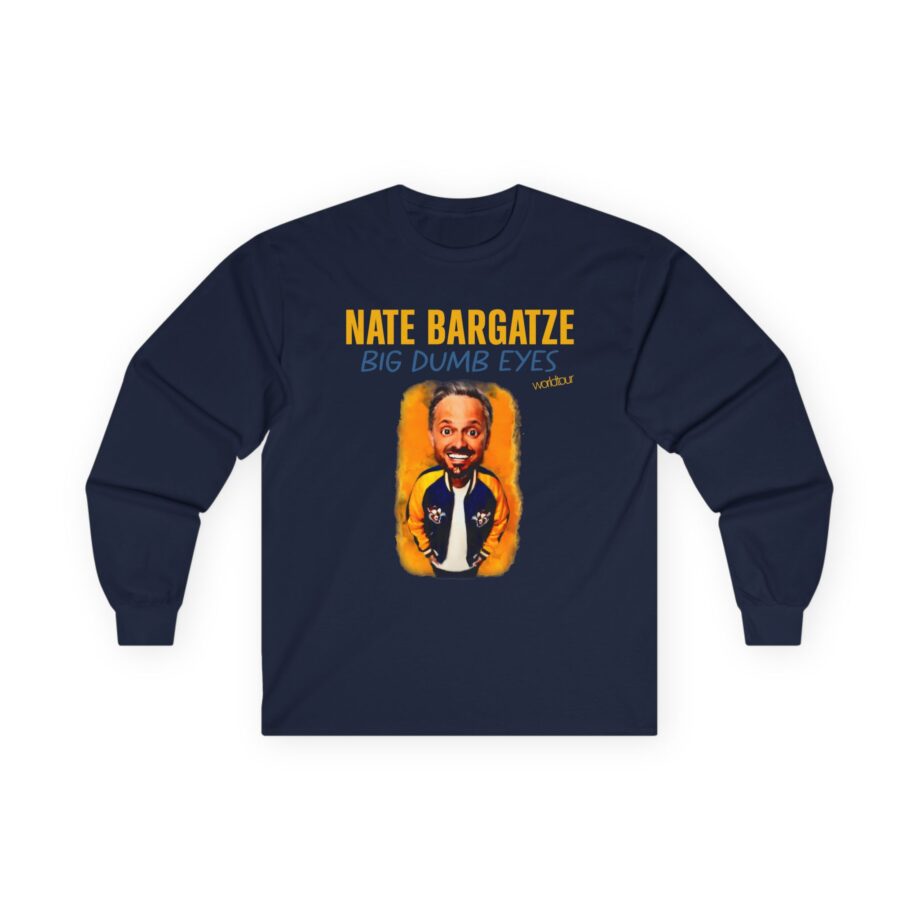 Nate Bargatze Big Dumb Eyes Tour Unisex Ultra Cotton Long Sleeve Tee