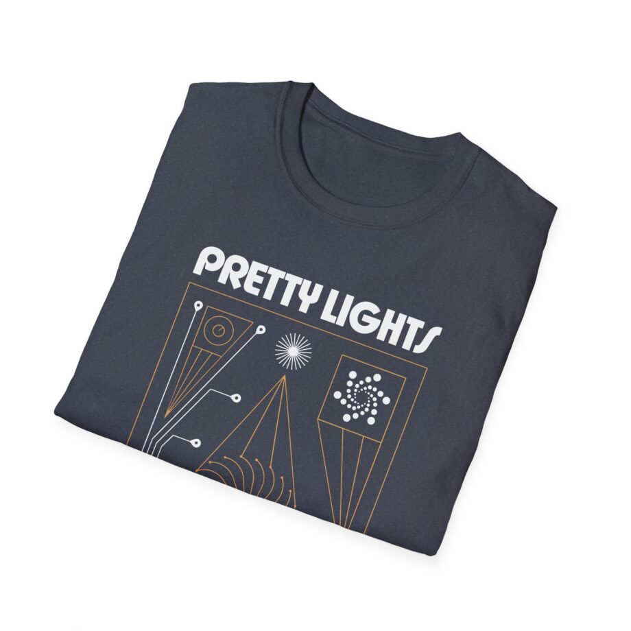 Pretty Lights Swirl Science Unisex Softstyle T-Shirt