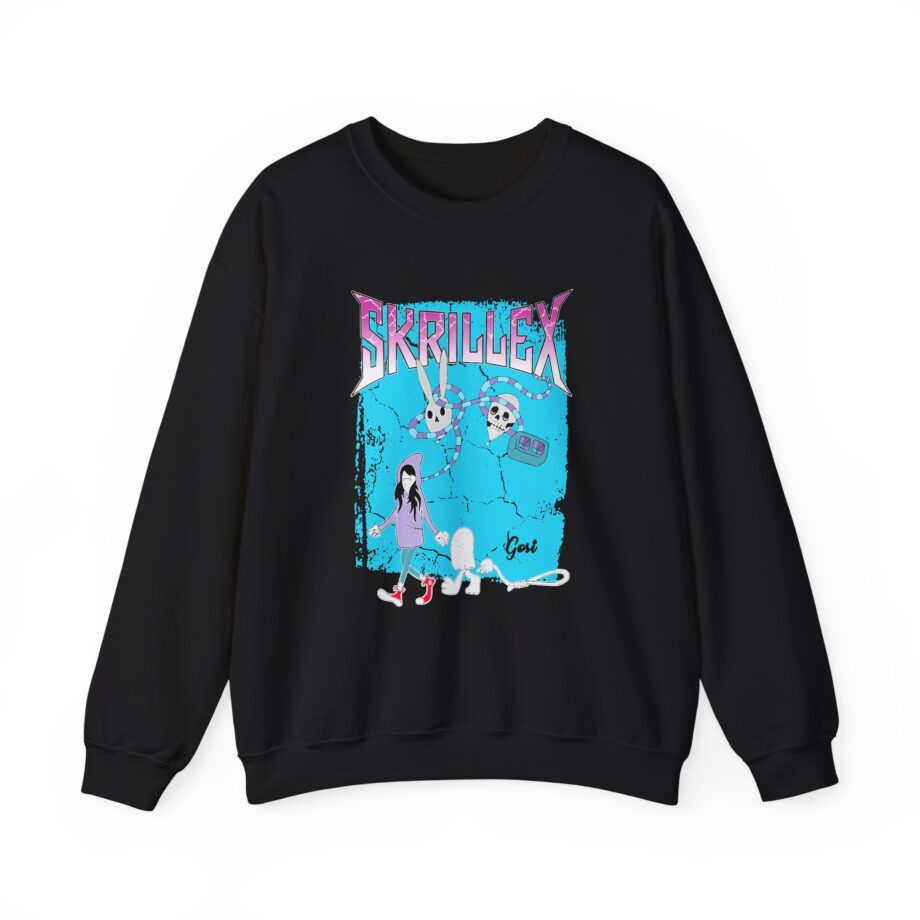 Skrillex Gost Album Cover Unisex Heavy Blend™ Crewneck Sweatshirt