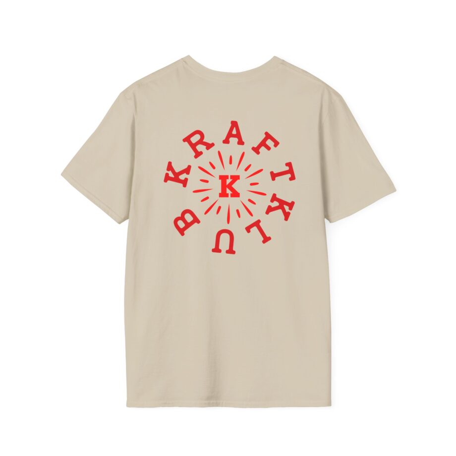 Kraftklub Glowing K Unisex Softstyle T-shirt