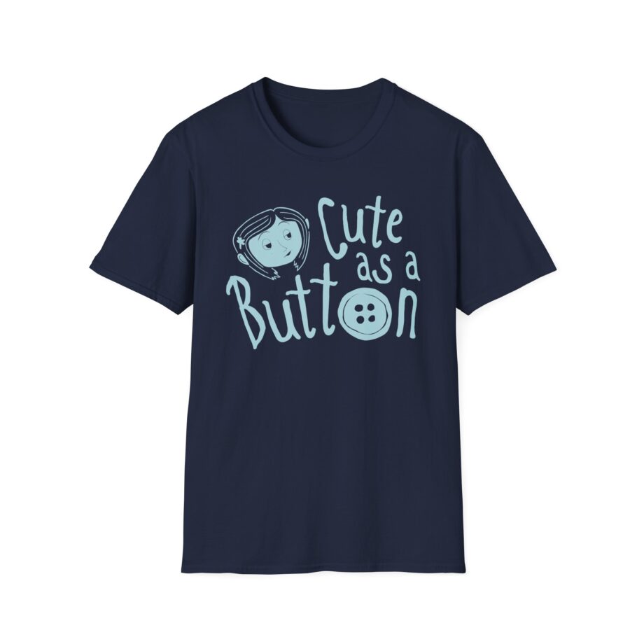 Coraline Cute Button Unisex Softstyle T-shirt