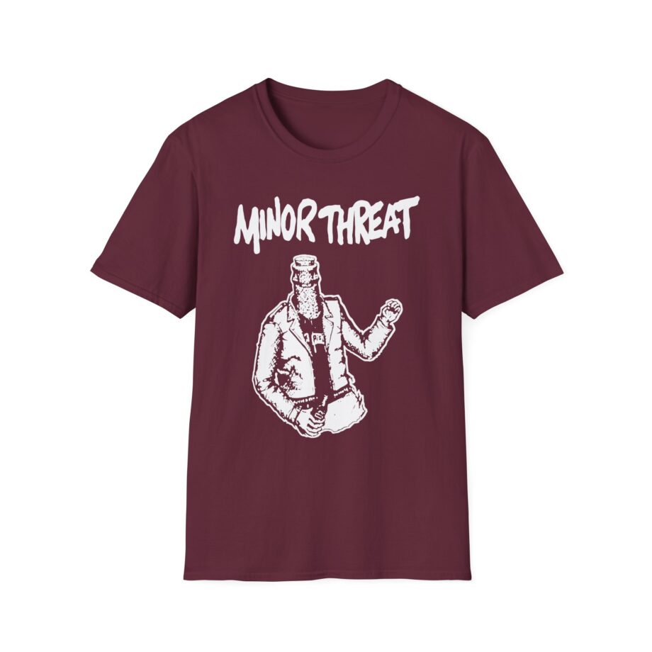 Minor Threat Minor Threat Bottled Violence Punk Unisex Softstyle T-shirt