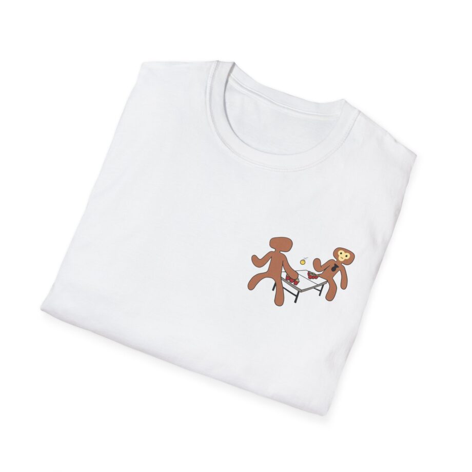 Spoonkidv Monke Pong Unisex Softstyle T-Shirt
