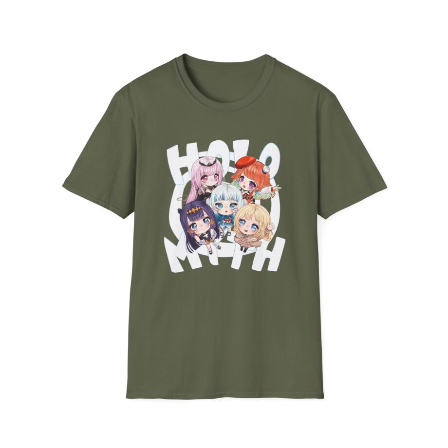 Hololive Myth Unisex Softstyle T-Shirt