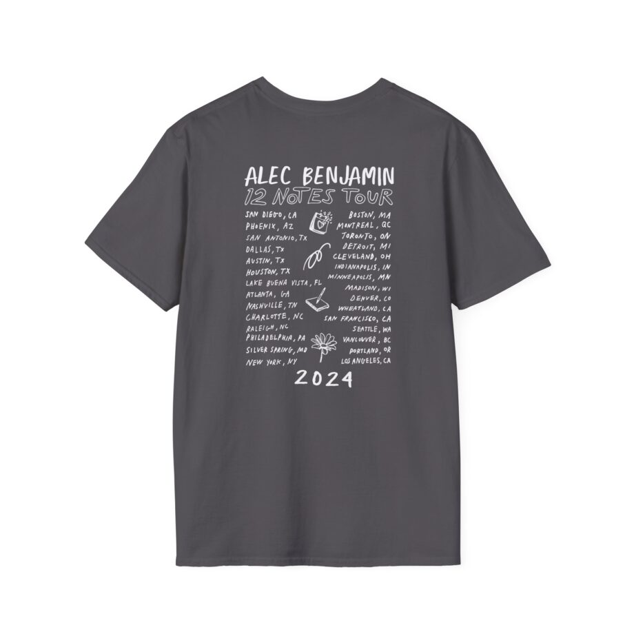 Alec Benjamin Therapy Tour Unisex Softstyle T-shirt