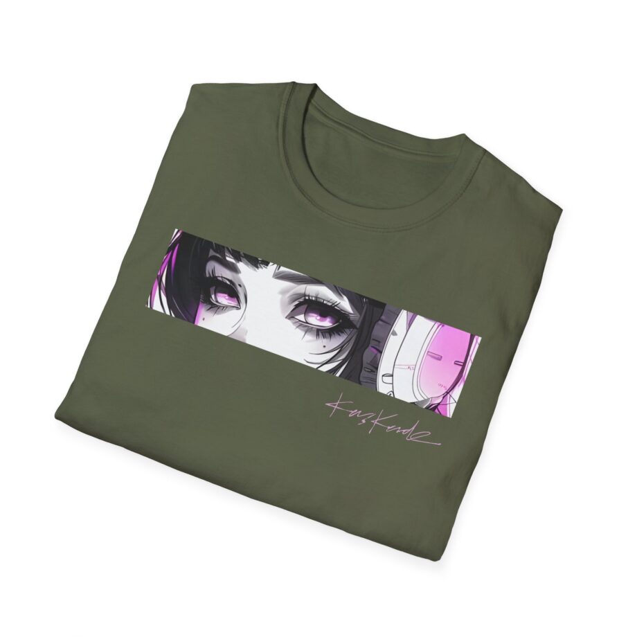 Kaskade Anime Eyes Unisex Softstyle T-shirt