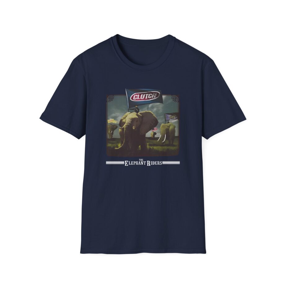 Clutch Elephant Riders Unisex Softstyle T-Shirt