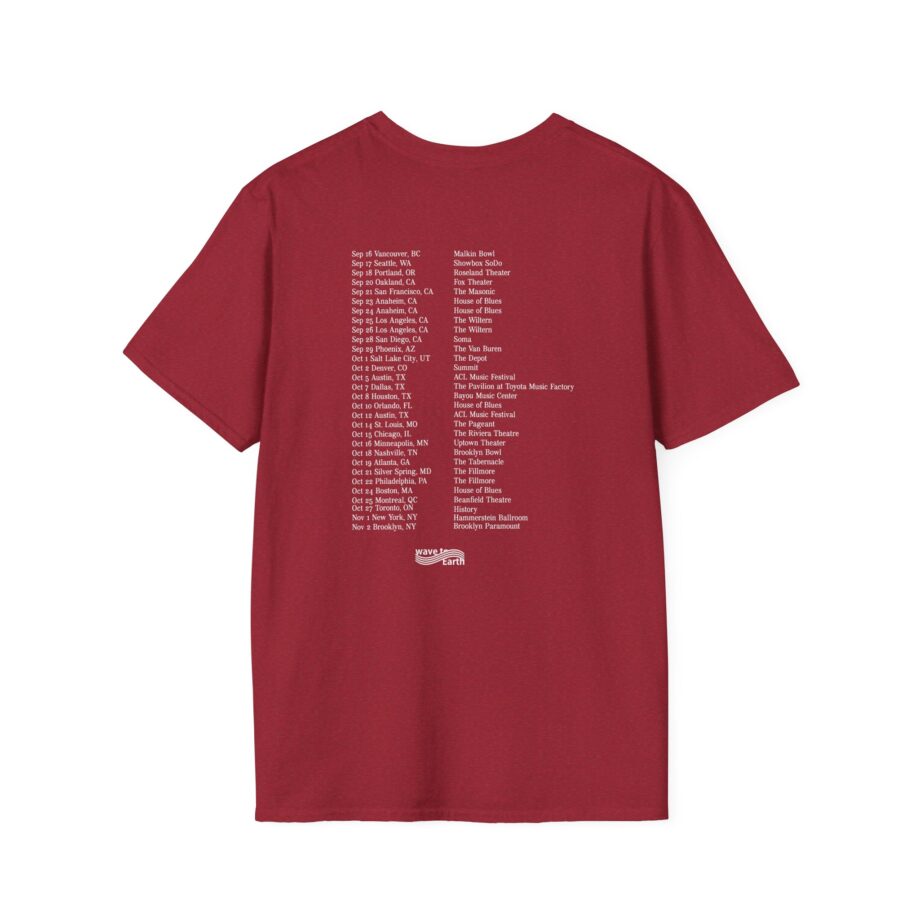 Wave to Earth 0.03 NA Tour Unisex Softstyle T-Shirt