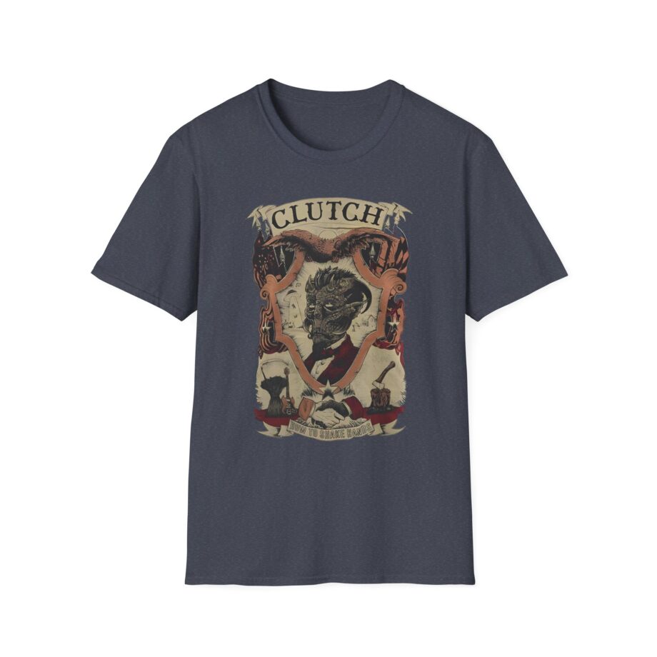 Clutchv How To Shake Hands Unisex Softstyle T-Shirt
