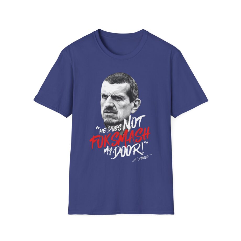 Haas F1 Foksmash-face Unisex Softstyle T-Shirt