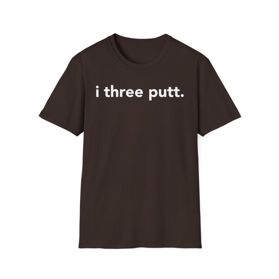 Rick Shiels I Three Putt Unisex Softstyle T-shirt