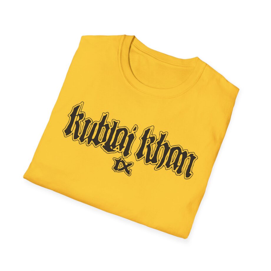 Kublai Khan - Let the Balls Swing Natural Unisex Softstyle T-shirt