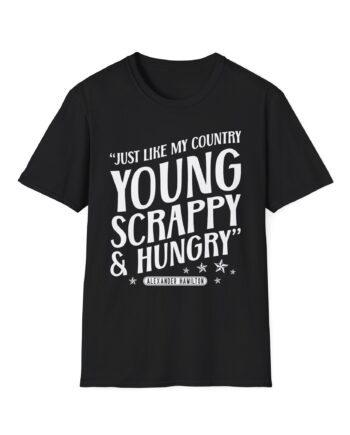Hamilton Young and Scrappy Unisex Softstyle T-shirt
