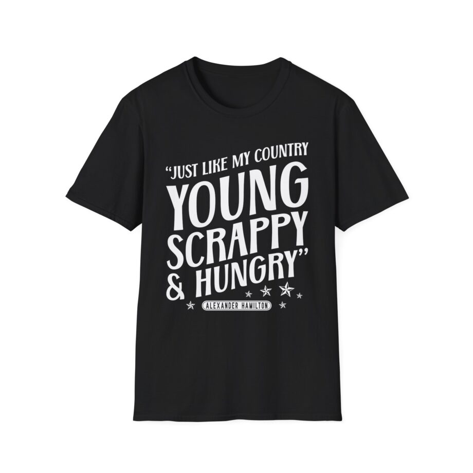 Hamilton Young and Scrappy Unisex Softstyle T-shirt