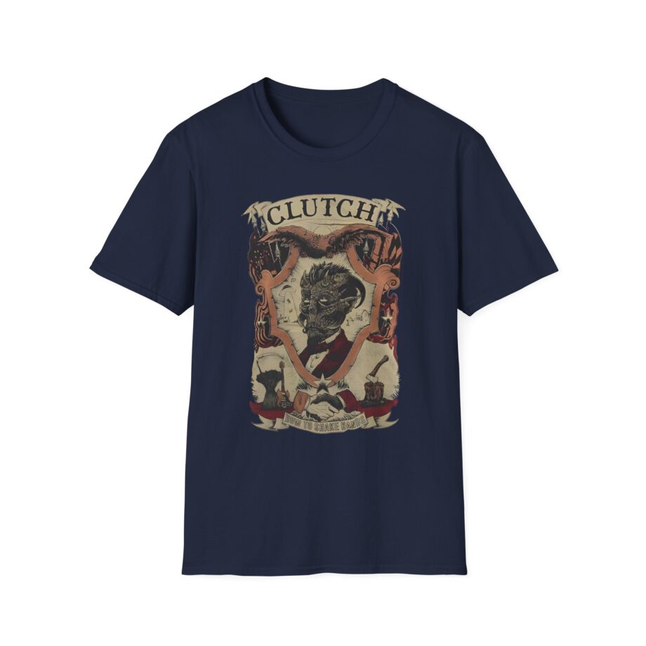 Clutchv How To Shake Hands Unisex Softstyle T-Shirt