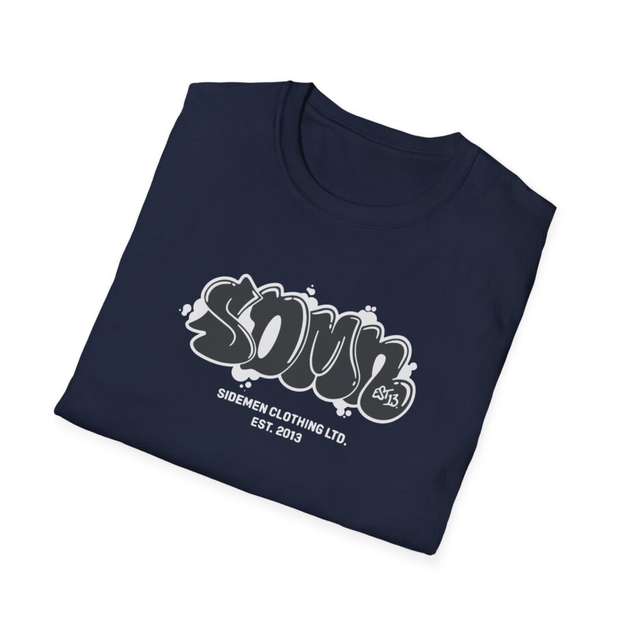 Sidemen Bubble Graffiti Unisex Softstyle T-Shirt