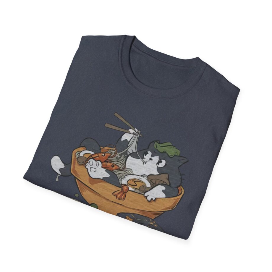 Lirik Ramen Cat Unisex Softstyle T-shirt