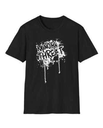 Minor Threat Drip Unisex Softstyle T-shirt