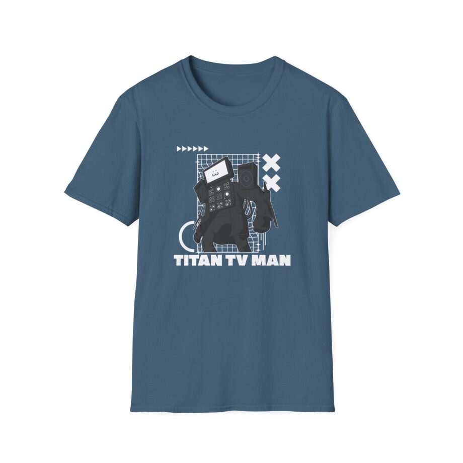 Dafuqboom Titan Tv Man Unisex Softstyle T-Shirt