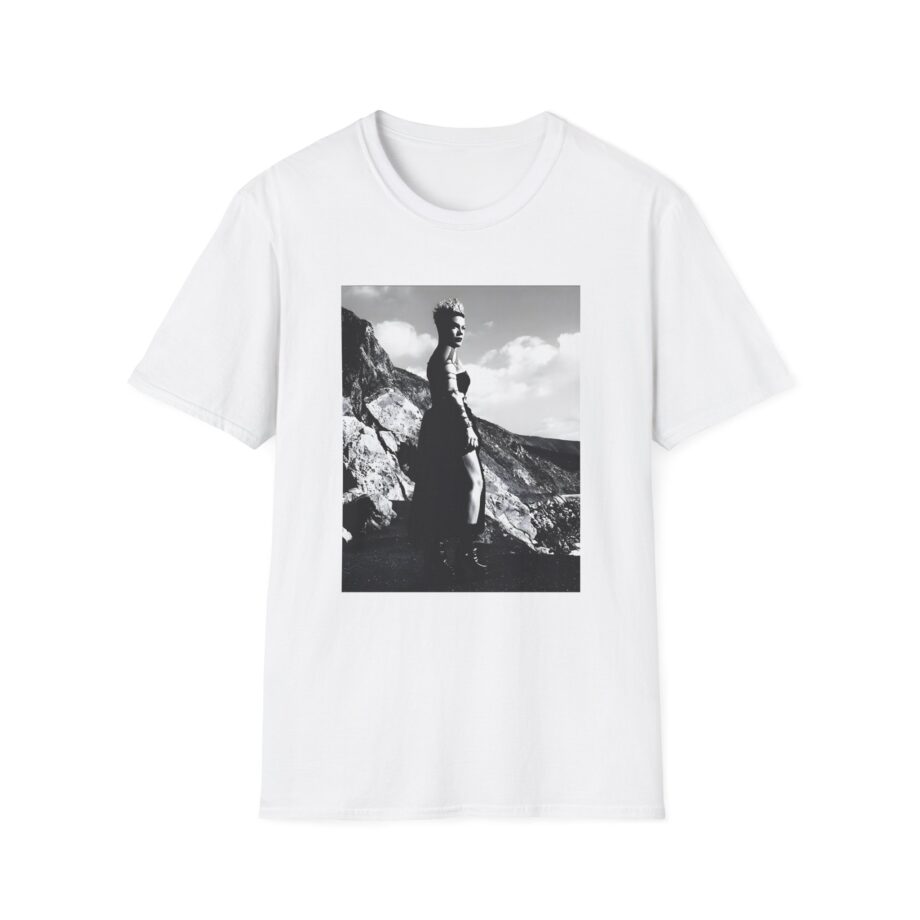 P!nk Split Tie Dye Unisex Softstyle T-Shirt