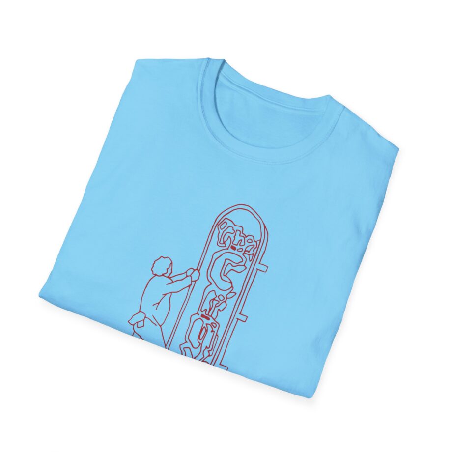 Djo The Crux Sign Ringer Unisex Softstyle T-Shirt
