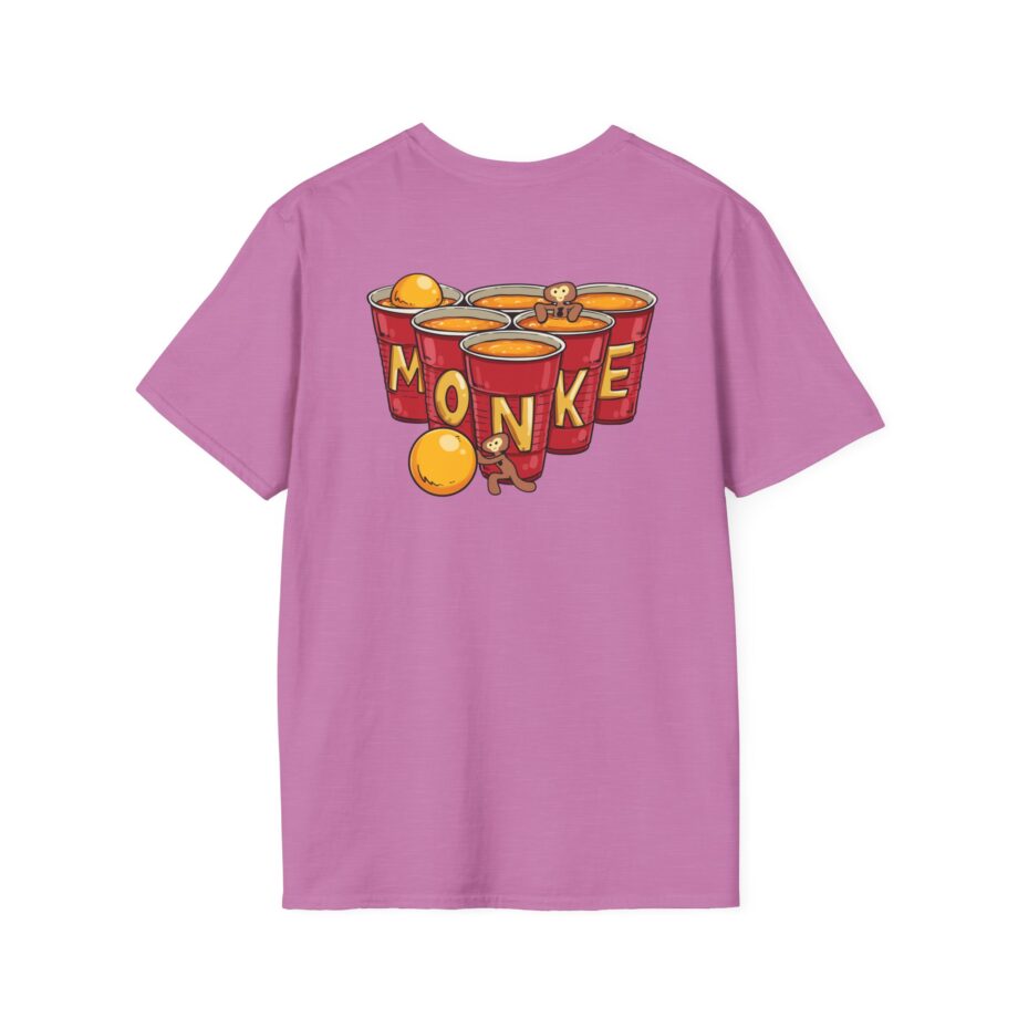 Spoonkidv Monke Pong Unisex Softstyle T-Shirt