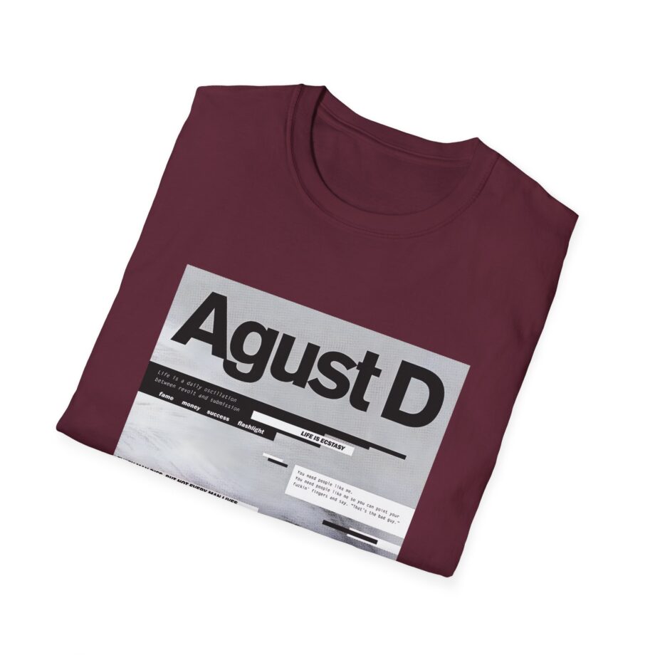 Agust D Unisex Softstyle T-Shirt