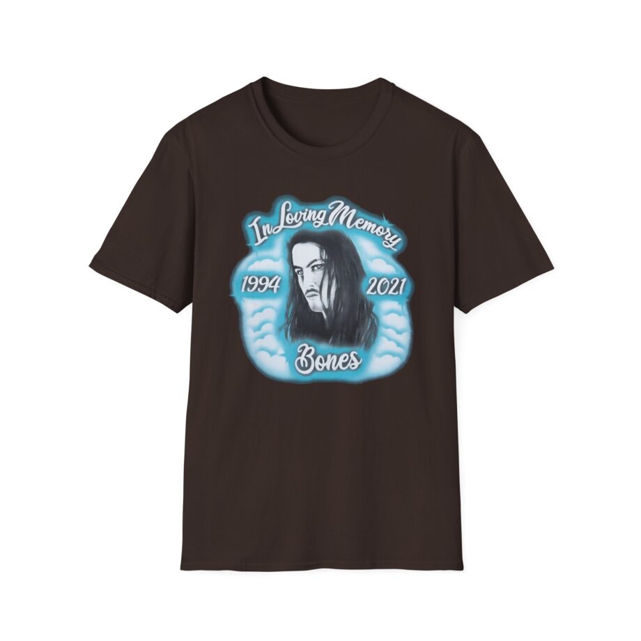 Bones in Loving Memory Unisex Softstyle T-shirt