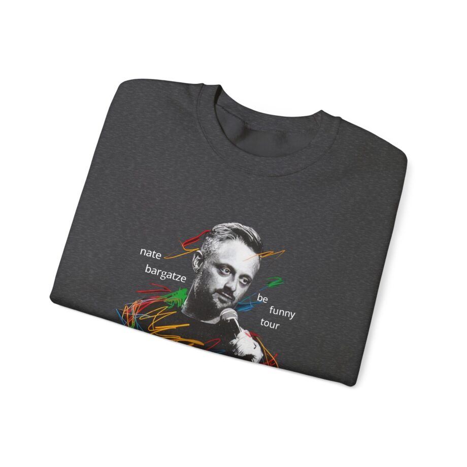 Nate Bargatze 2024 Be Funny Tour Unisex Heavy Blend™ Crewneck Sweatshirt