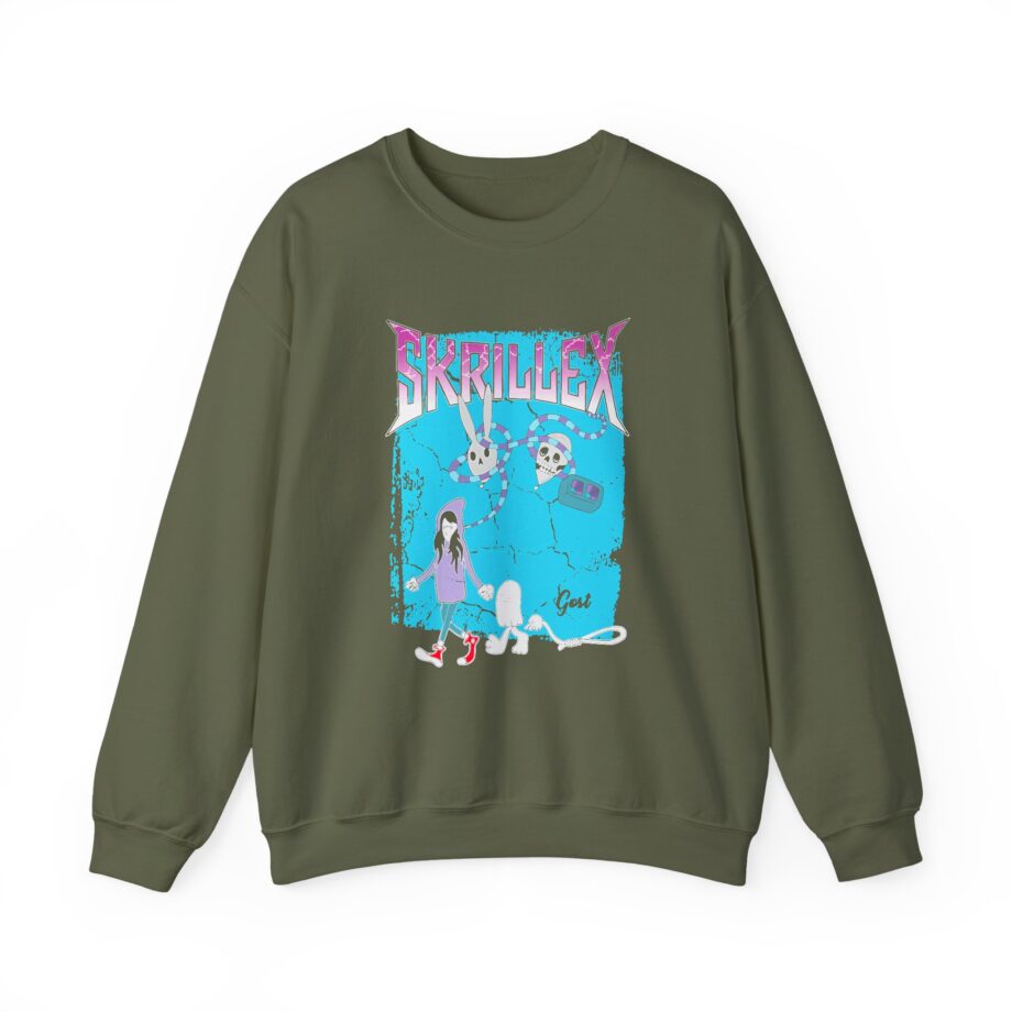 Skrillex Gost Album Cover Unisex Heavy Blend™ Crewneck Sweatshirt